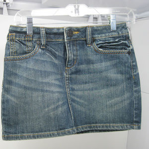 BCBG MAXAZRIA Denim Mini Skirt size 25